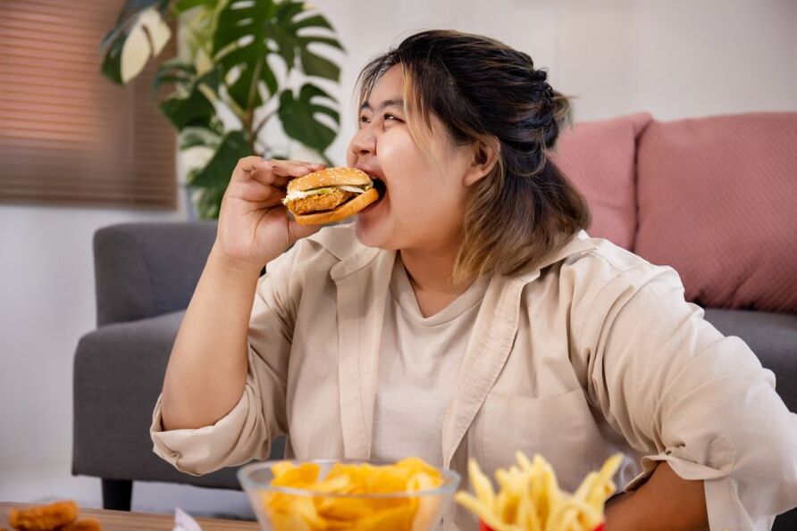 垃圾食品导致肥胖